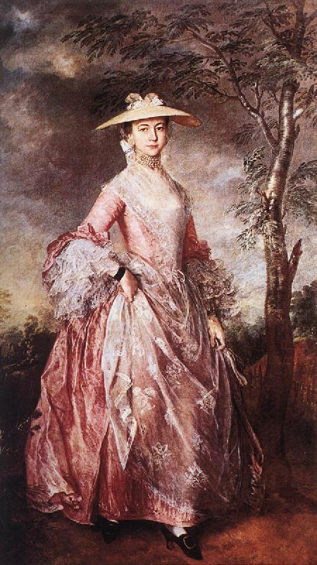 GAINSBOROUGH, Thomas Mary, Countess of Howe sd china oil painting image